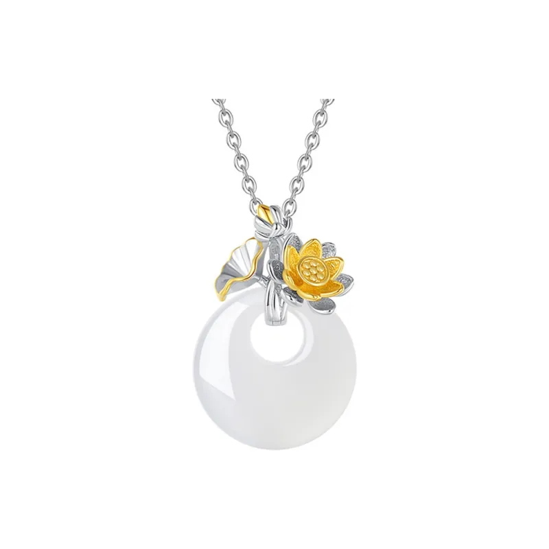 LIU GUI FU JEWELRY Chalcedony Necklaces Women's-5