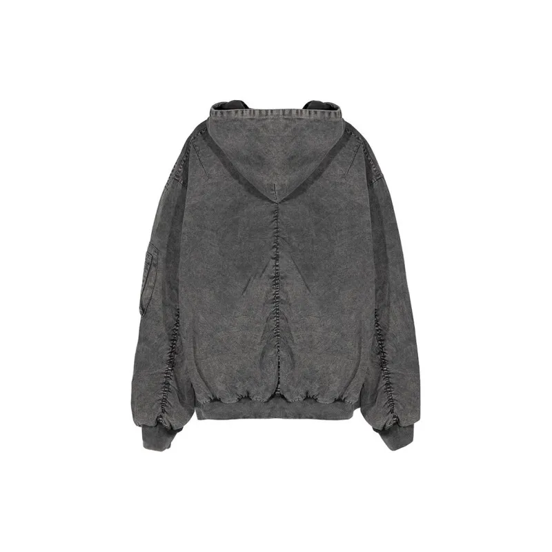 GRAILZ Jackets Coats Men's Charcoal-1