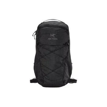 Arcteryx Nylon Mesh Hiking Bag Backpack Regular Unisex Black