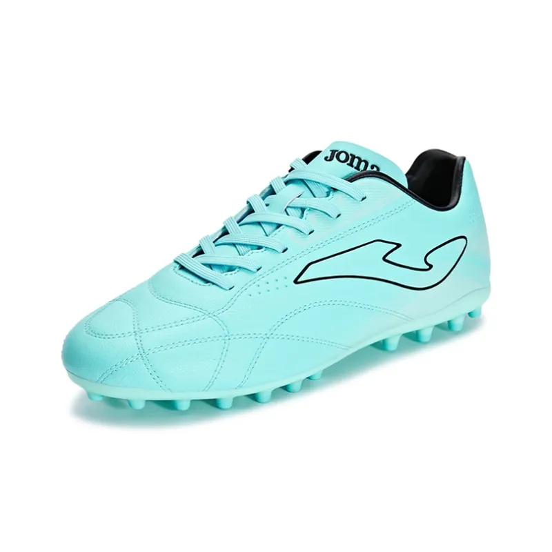 Joma MG Rubber Short Studs Anti Slip Wear Resistant Soccer Shoes Men's Lake Blue-2