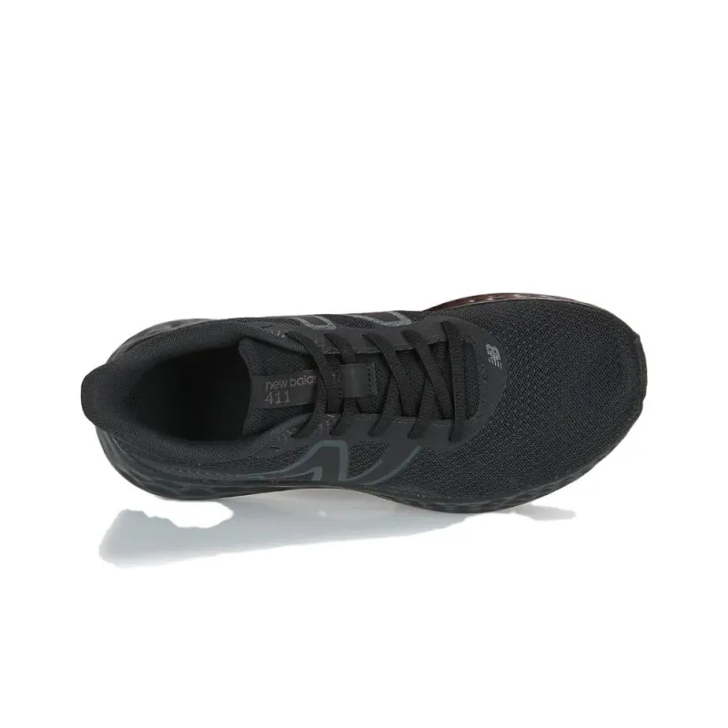 New Balance NB 411 Abrasion Resistant Breathable Low Top Running Shoes Women's Black-4