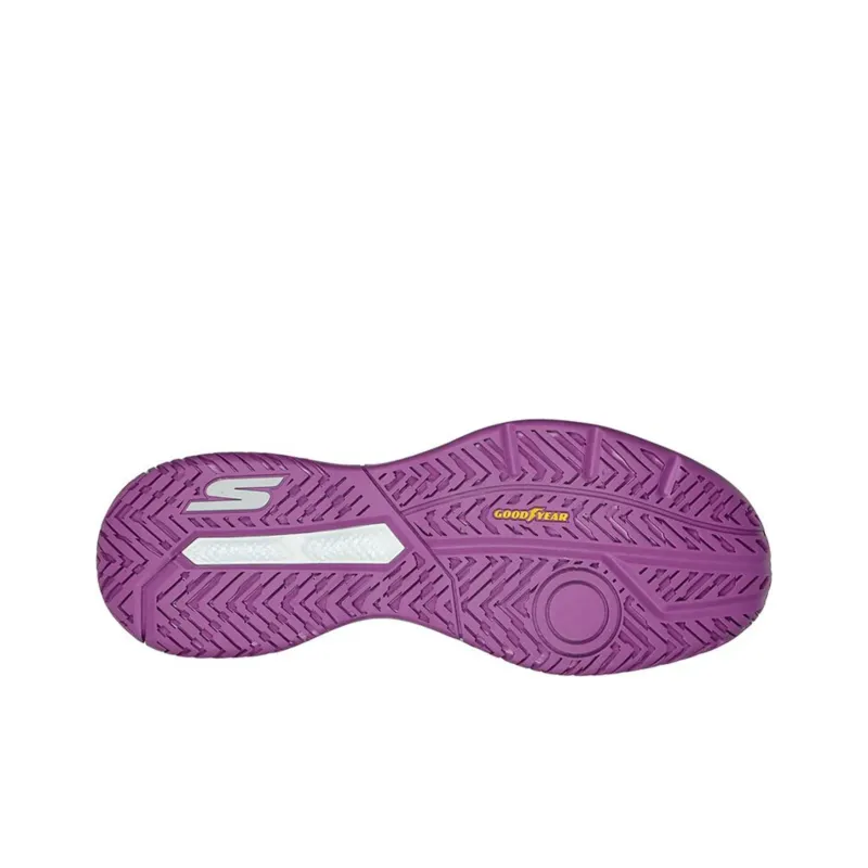 Skechers Viper Court Pickleball Shoes 'Grey Purple' Women's-4