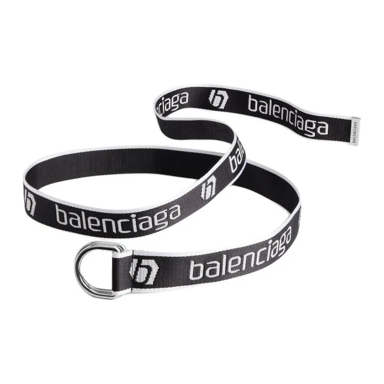 Balenciaga Logo jacquard Belt-0