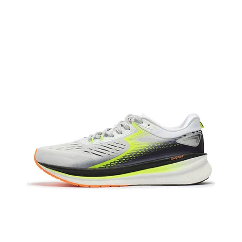 361° Centauri SE Shock Absorbers Slip Resistant, Abrasion Resistant, Breathable Low Top Running Shoes Men's White Black