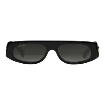 GUCCI Geometric Shaped Frame Sunglasses