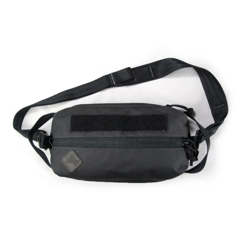 MAGFORCE Nylon Fanny Pack Men's Black Camouflage/Epoxy Black/Oil Wax Black/Oil Wax Brown-1