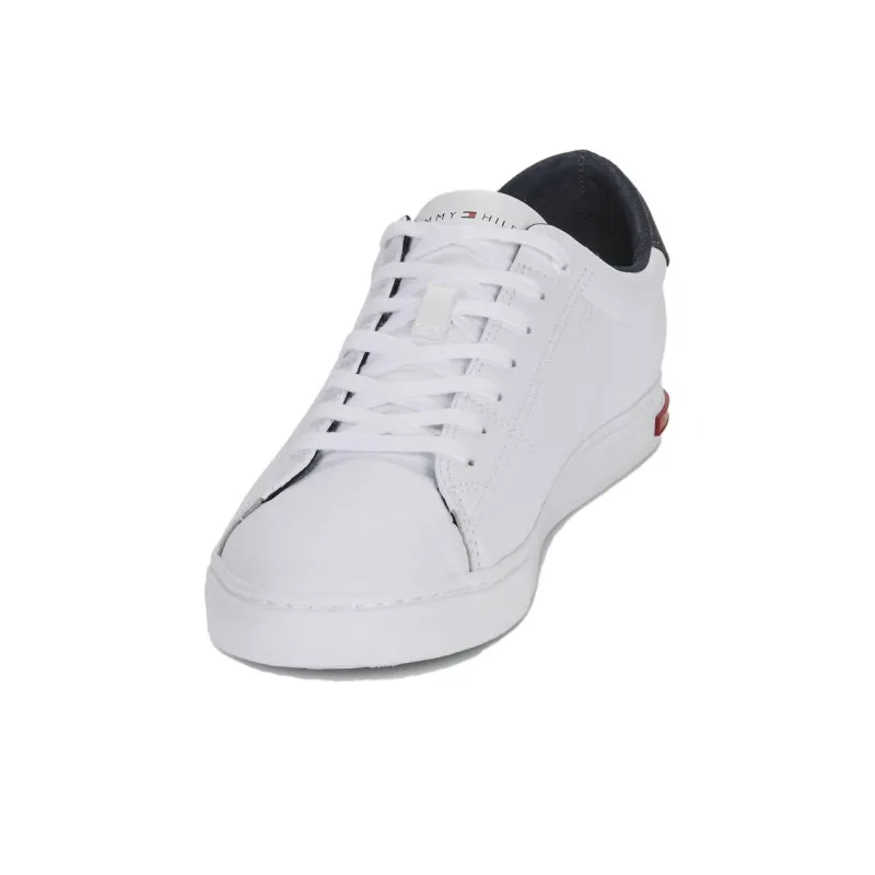 Tommy Hilfiger Low Top Skateboard Shoes Men's White-3