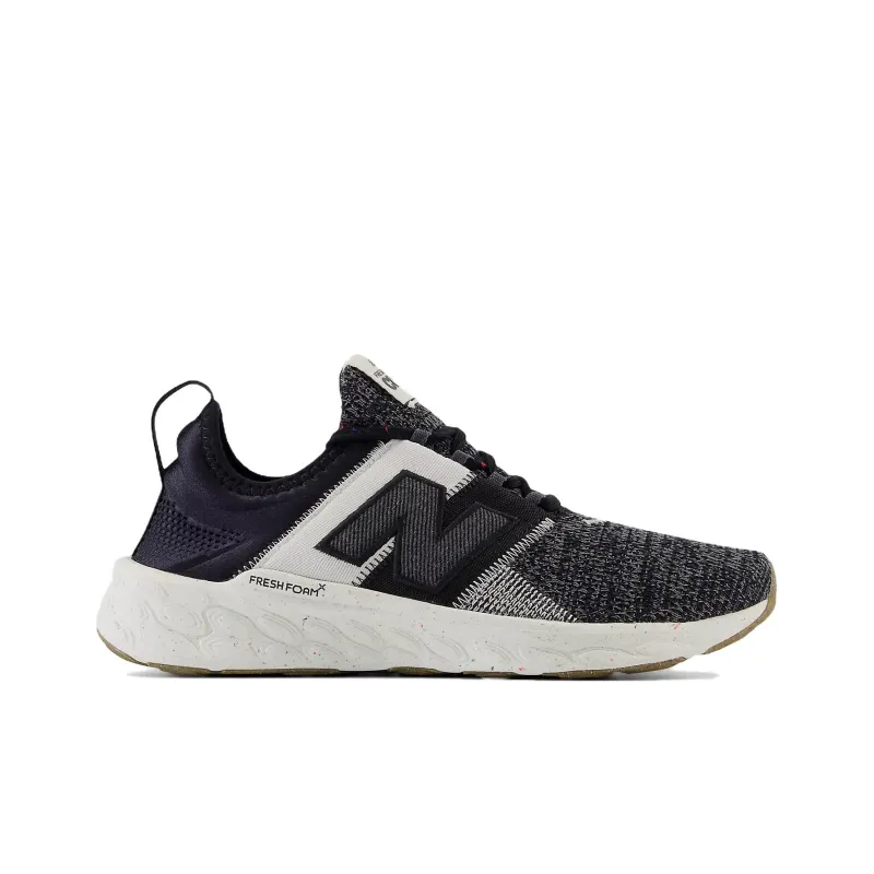 New Balance NB Fresh Foam Cruz Artisan V3 Cushioning, Wear Resistant Mid Top Running Shoes Women's Gray White-1