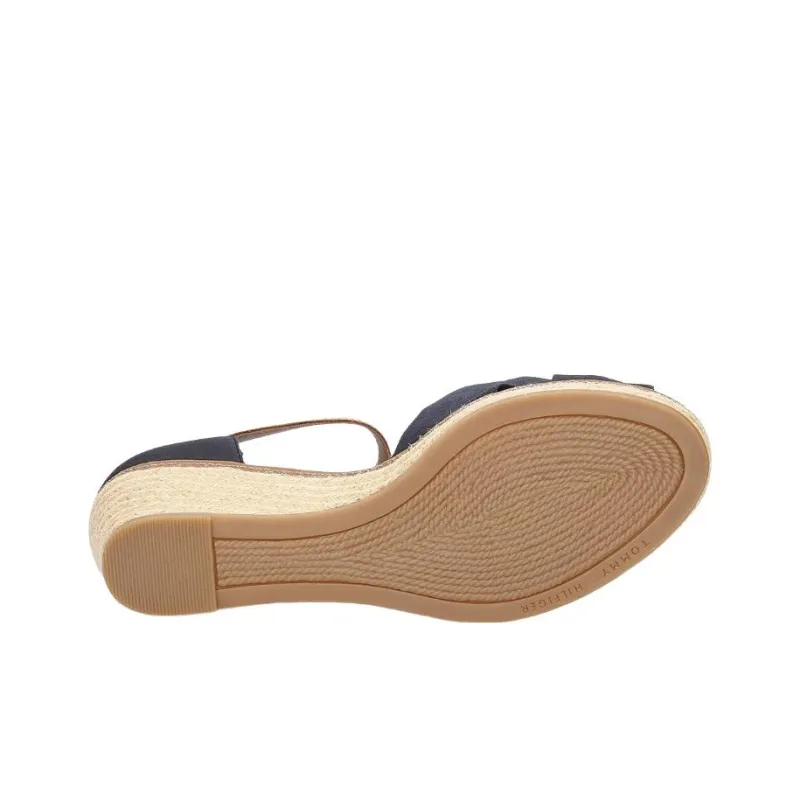 Tommy Hilfiger One Strap Sandals Women's Dark Blue-5