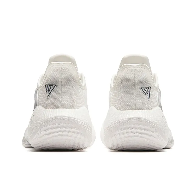 Anta Three Points Of Rain 2 Generations Wang Siyu PE Cushioned Slip Resistant Low Top Basketball Shoes Women's White-3