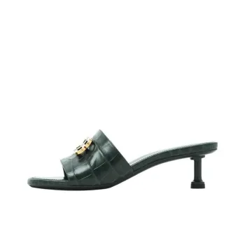 Balenciaga 60mm Groupie Leather Mules