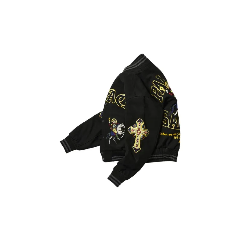 PALACE Saints Varsity Jacket-2