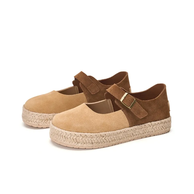Joy&Mario Espadrilles Women's Brown/Red/Yellow-1