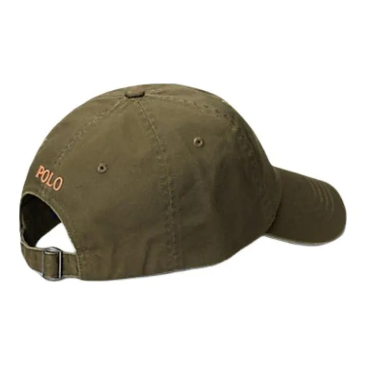 Polo Ralph Lauren Cotton Baseball Caps Unisex Brown-1