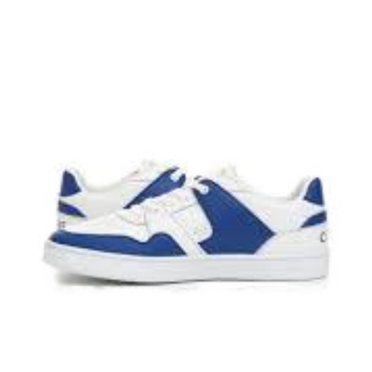 CELINE CT-04 Low Lace Up Sneaker 'Optic White Blue' - POIZON