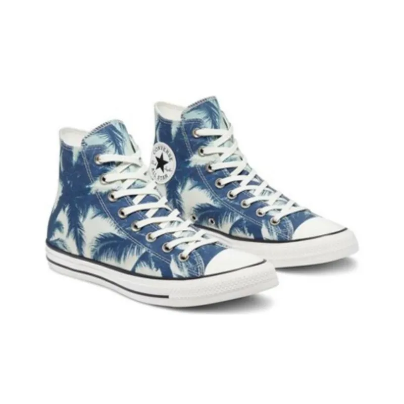 Converse Chuck Taylor All Star Hi Sunset Palms Green-2