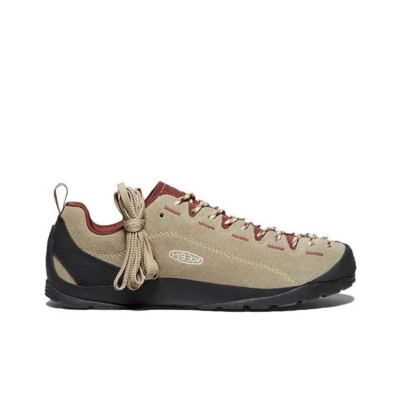 KEEN Jasper Abrasion Resistant Low Top Hiking Shoes Men's Tiger Striped Rich Cream-1