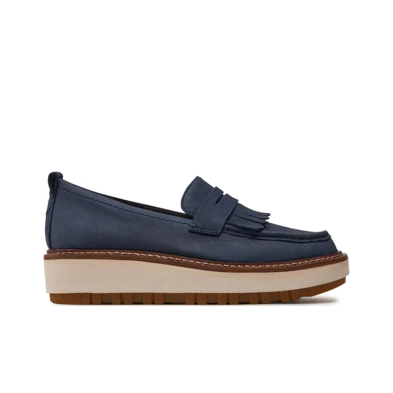 Clarks Loafers Women's Dark Blue-1
