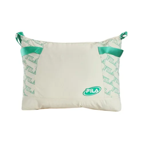 FILA Fabric Shoulder Bag Crossbody Bag Regular Unisex Cloud White