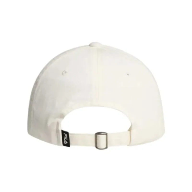 FILA Cotton Baseball Caps Unisex White-3