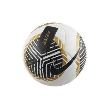Nike Size 3, Size 4, Size 5 Soccer Rubber Machine Stitched Soccer Ball Unisex Black White Gold