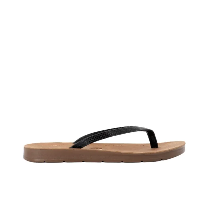 Victoria Beckham Flip Flops Women's Black Brown-1