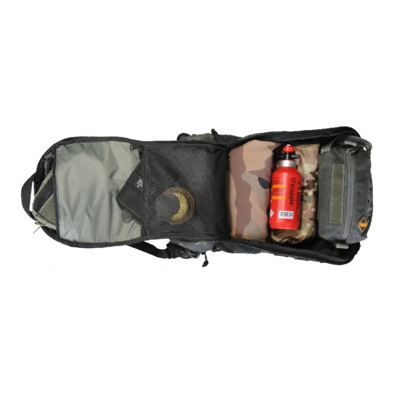 MAGFORCE Nylon Backpack Medium Size Men's Black-1