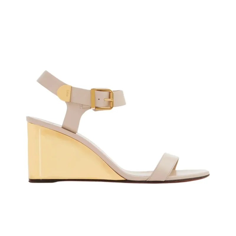 Chloé Rebecca 80mm Wedge Pumps-1
