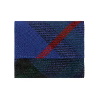 Burberry Cotton Blend Wallet Women's Knight Blue