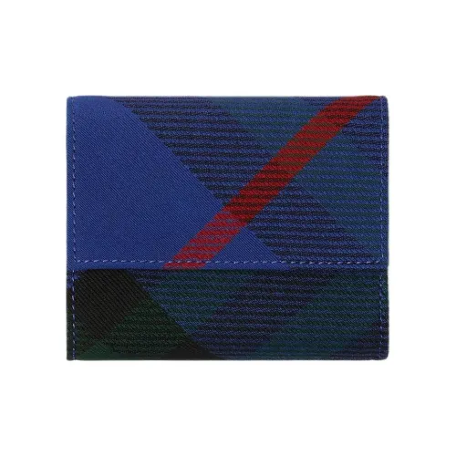 Burberry Cotton Blend Wallet Women's Knight Blue