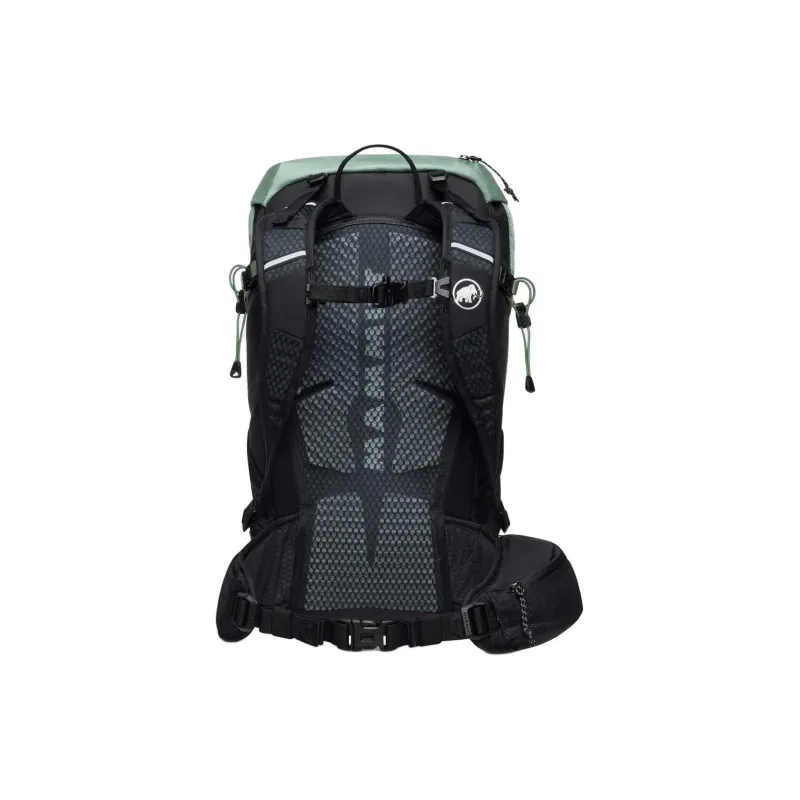 MAMMUT Polyamide Outdoor Mountaineering Bag, Backpack Small Size Women's Jade Black-1
