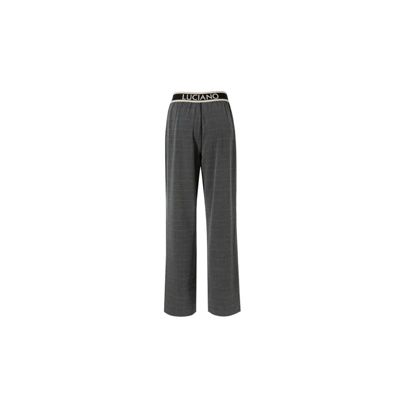 Charlie Luciano Casual Pants Unisex Dark Gray-1