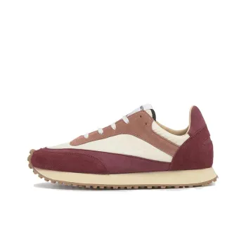 SPALWART Low Top Casual Shoes Unisex Beige Red