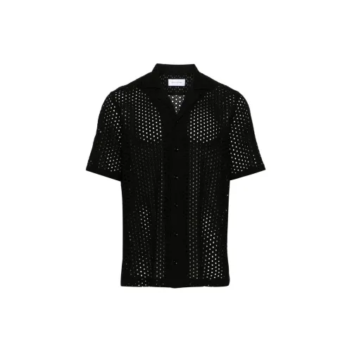 Tagliatore Hawaii Broderie-anglaise Shirt