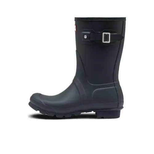 HUNTER Rain Boots Women's Navy