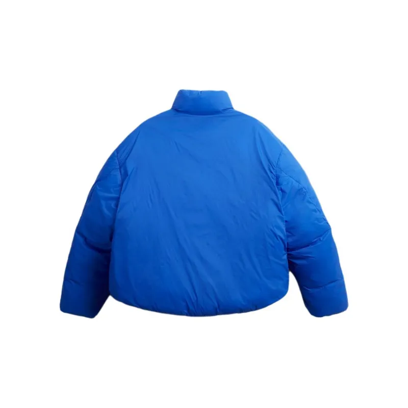 ZARA Puffer Jackets Men Blue-1