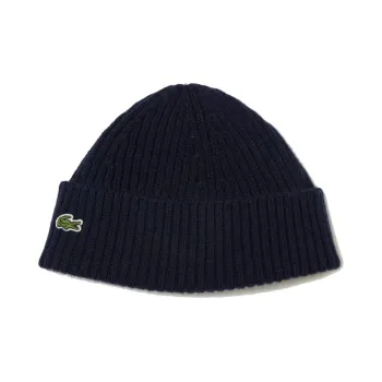 LACOSTE Embroidered logo Beanie Hat