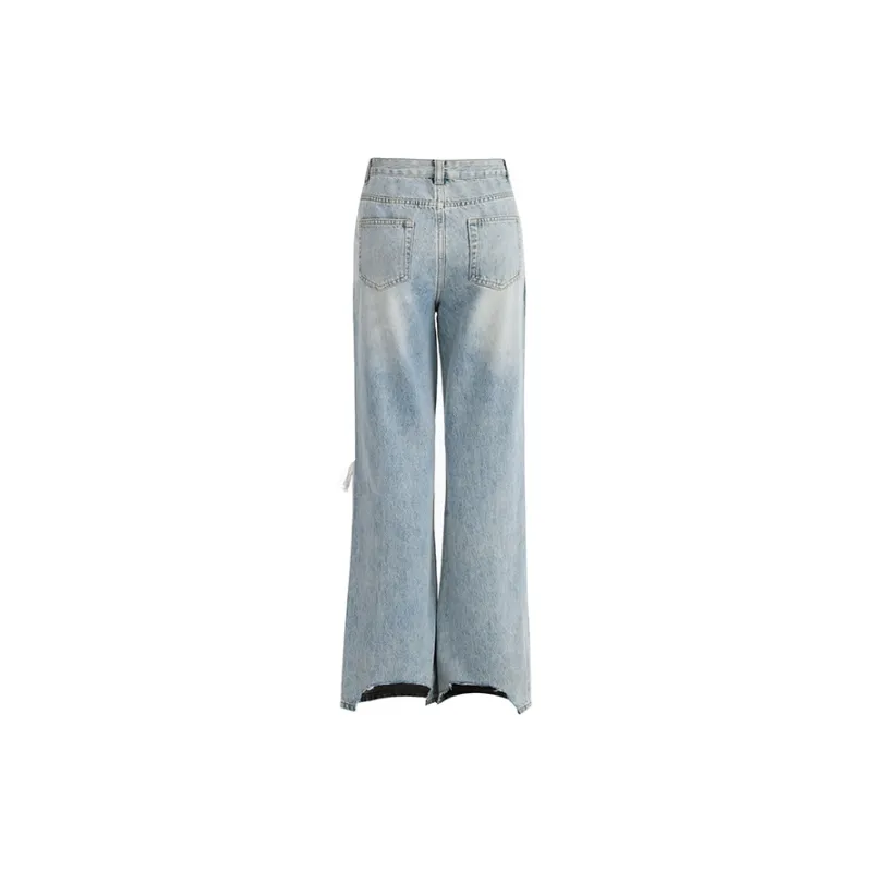 Wen Shan Jeans Women's Light Blue-1