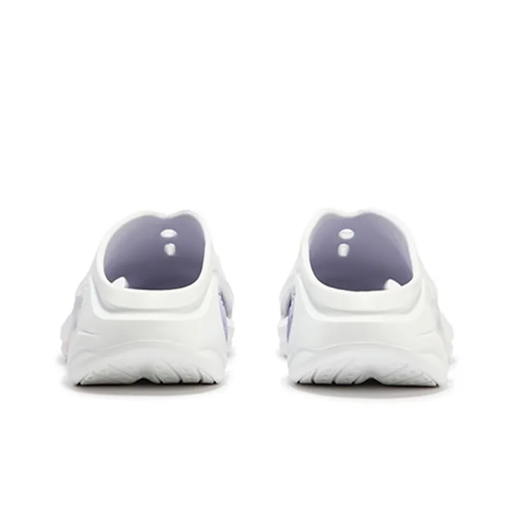361° Whale 2 Care Is Priceless Clogs Unisex White Purple-3
