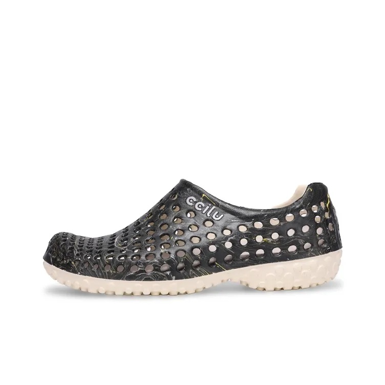 Ccilu Clogs Unisex Water Dyed Dazzling Color-16