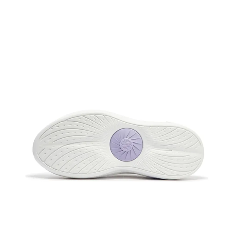 361° Whale 2 Care Is Priceless Clogs Unisex White Purple-4