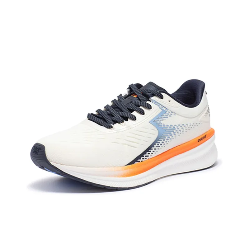 361° Centauri SE Cushioning Anti-Slip Wear-Resistant Breathability Low-Top Running Shoes Men's White Blue-1