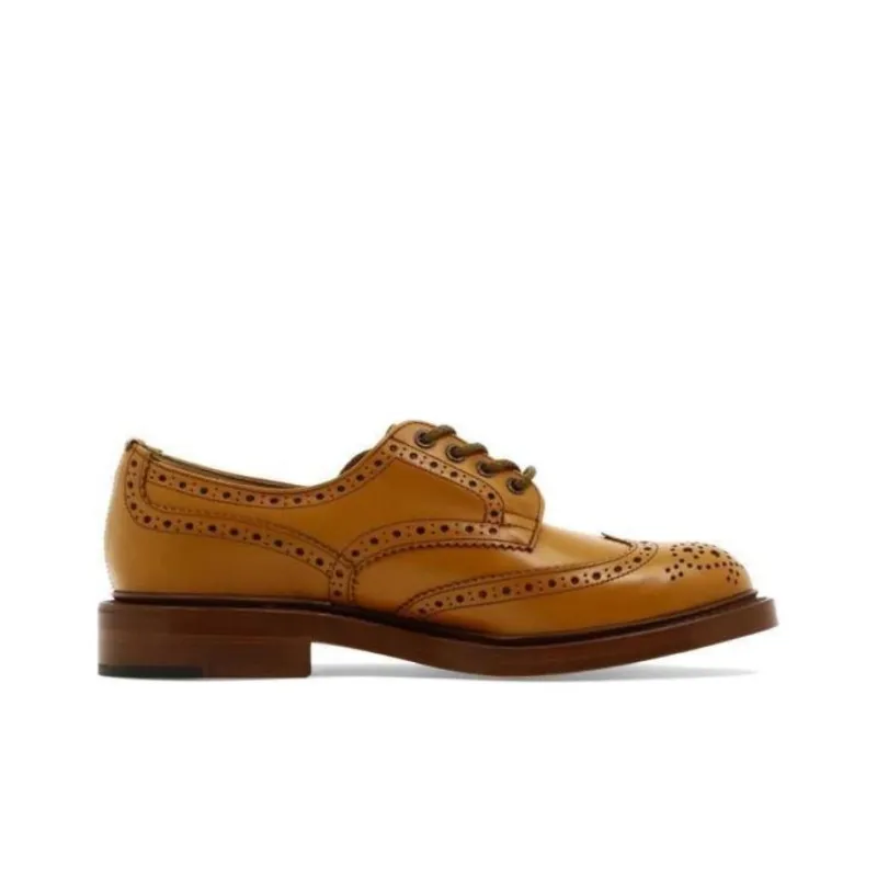 Tricker's Bourton Antique 40mm Perforated Brogues-1