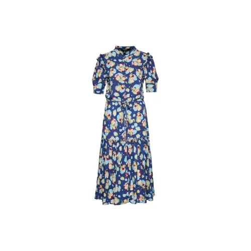 Polo Ralph Lauren Short-Sleeved Dresses Women's Blue