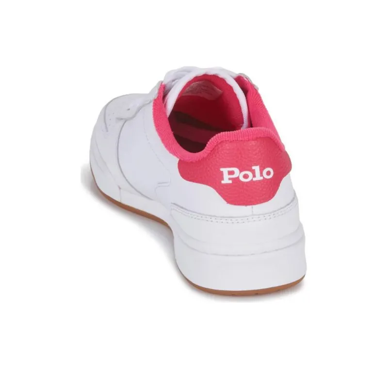 Polo Ralph Lauren Low Top Skateboard Shoes Women's White-4
