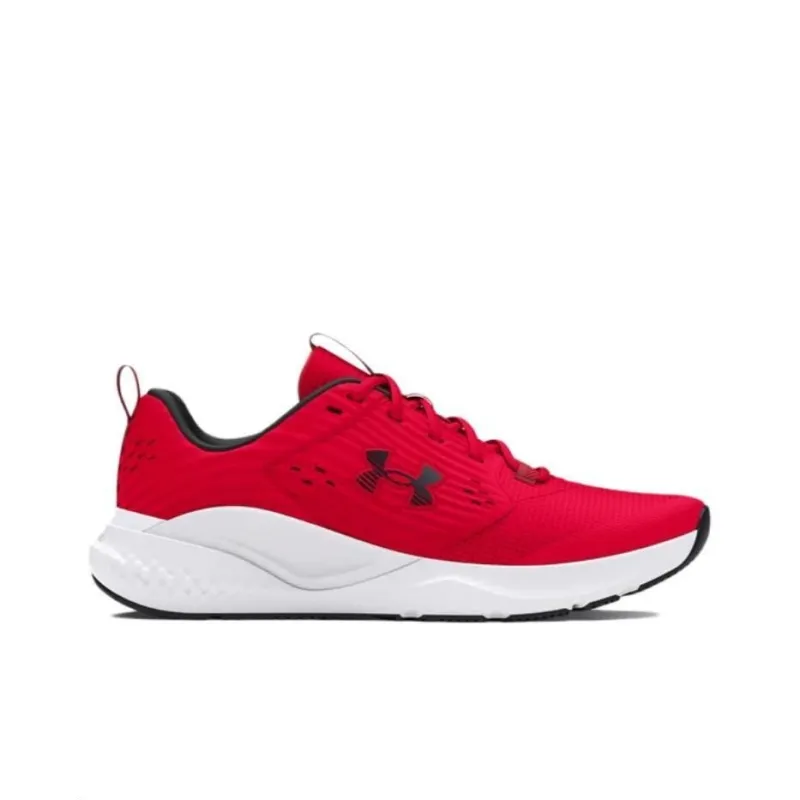 Under Armour Commit 4 Slip-Resistant Low-Top Training Shoes Men's Red-1