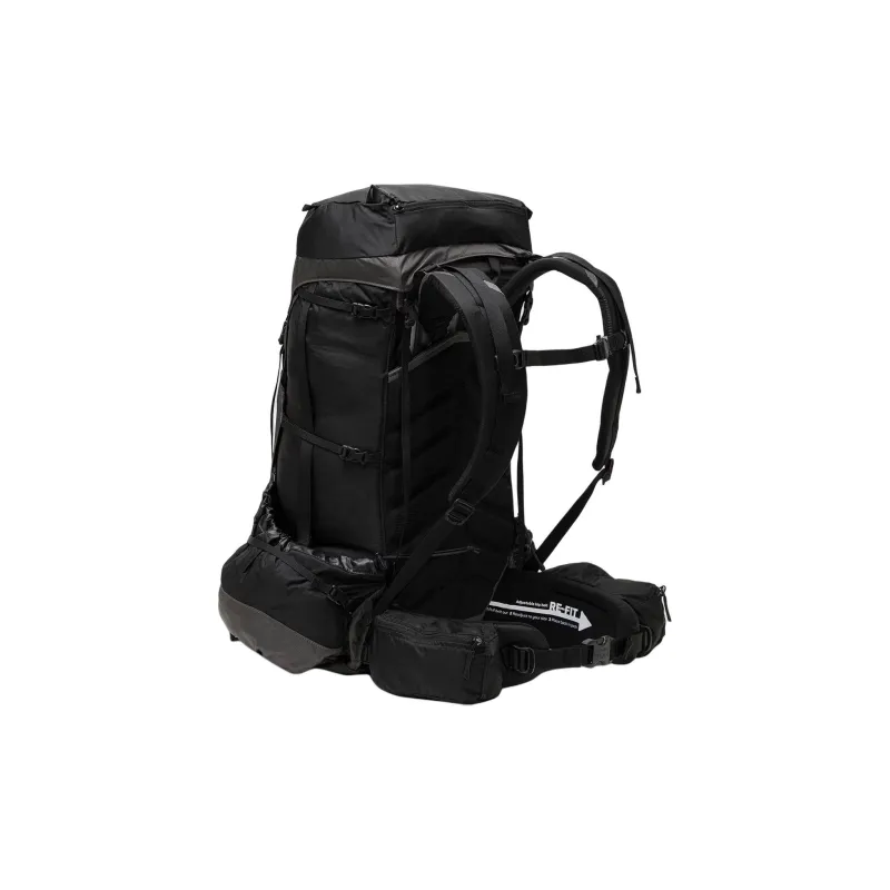 Granite Gear Nylon Outdoor Hiking Bag Backpack Unisex Black With Fire Stone Color-2