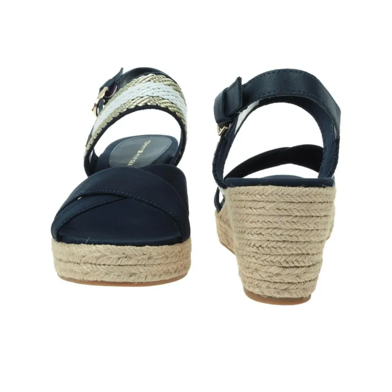 Tommy Hilfiger One Strap Sandals Women's Blue-3