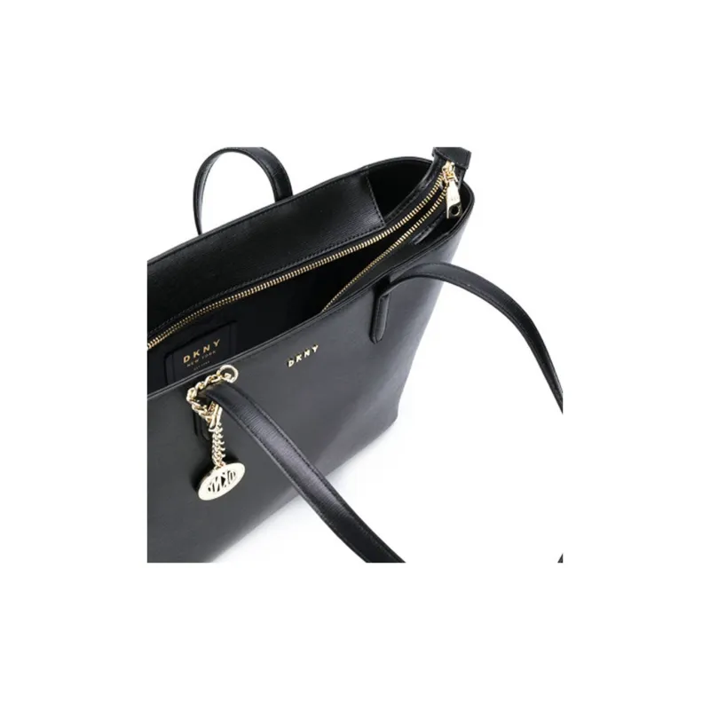DKNY Bryant Logo Charm Medium Shopper Bag-2