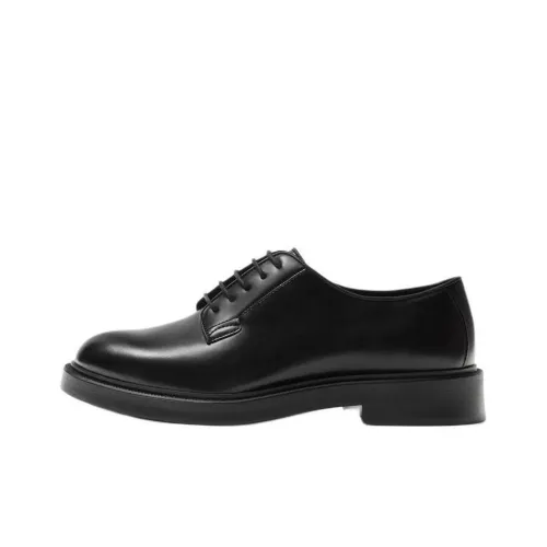 ZARA Dress Shoes Men Low-Top Black